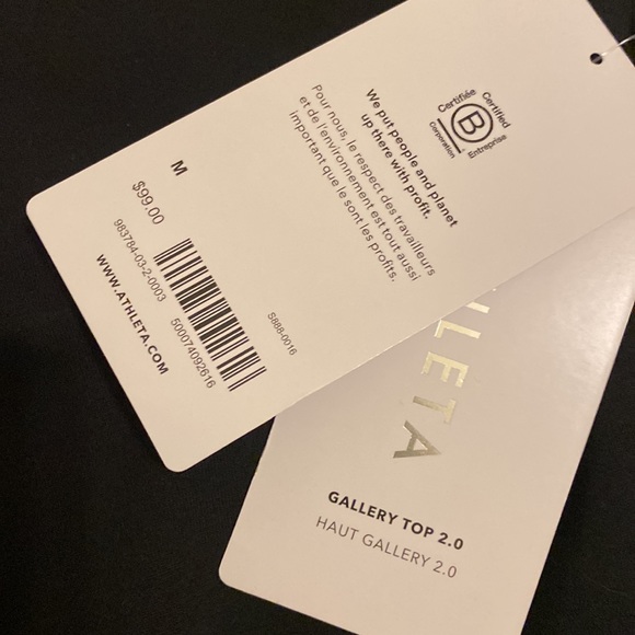 ATHLETA Gallery Top 2.0 // Black - Picture 4 of 9